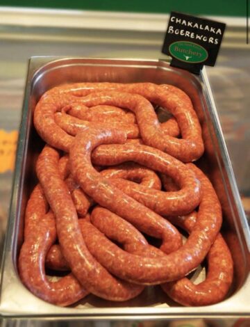 Chakalaka Boerewors
